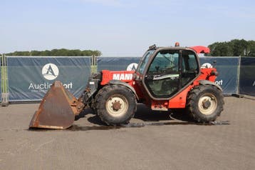 Veiling: Verreiker Manitou MLT 735 Diesel, Ophalen