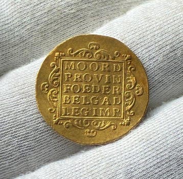Nederland, Utrecht Gouden Dukaat Bataafsche Republiek / 1801
