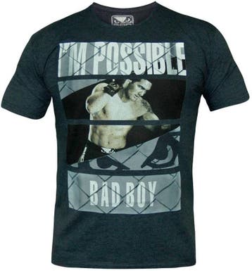 Bad Boy News Vechtsport T Shirts Heather Navy Bad Boy MMA, Verzenden, Vechtsport