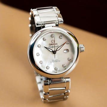 Omega - De Ville Ladymatic Diamond MoP Dial -