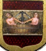 Oostenrijk. Altered coin with added design 1870/1890 (Zonder