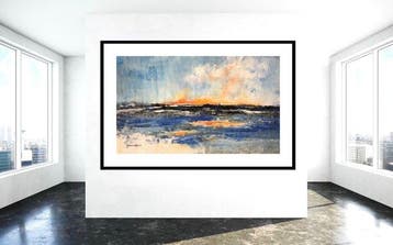 Dam Domido - Blazing sky - NO RESERVE - 145 x 80 cm
