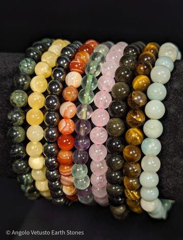 Natuurlijke hoogwaardige edelsteenarmbandencollectie – Set