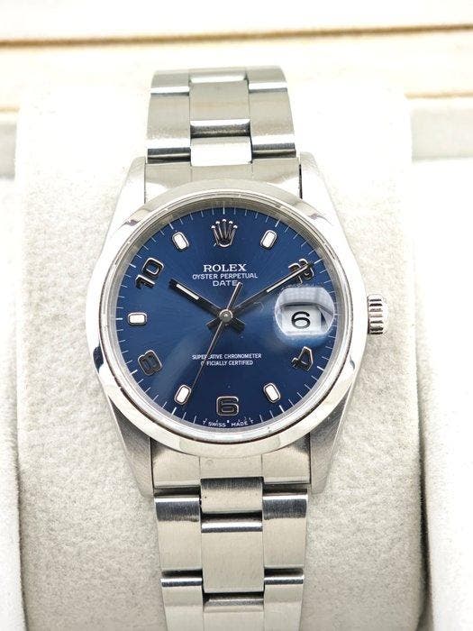 Rolex - Oyster Perpetual Date - 15200 - Unisex - 2000-2010, Handtassen en Accessoires, Horloges | Heren