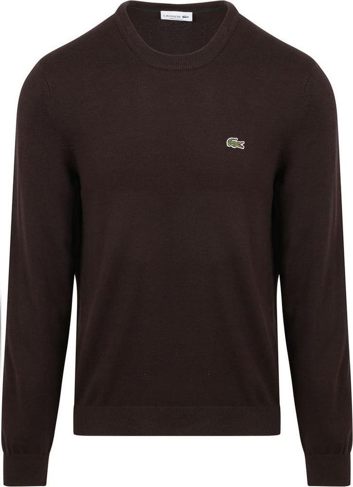 Lacoste Pullover Donkerbruin maat Maat 48/50 (M) Heren, Vêtements | Hommes, Pulls & Vestes, Envoi