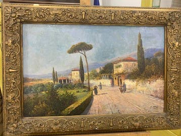 Italiaanse school (XIX) - Paesaggio