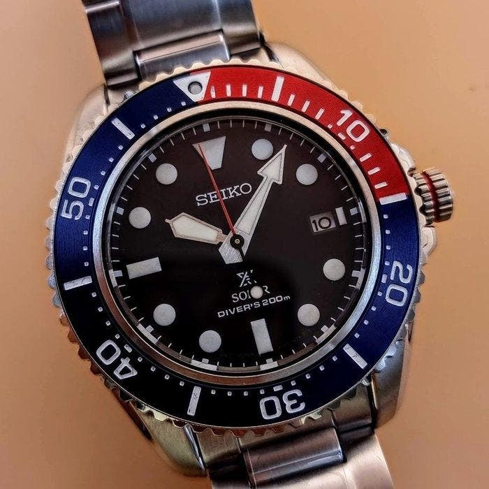 Seiko - Prospex Diver’s Solar - SNE591P1 - Heren - 2020+, Handtassen en Accessoires, Horloges | Heren