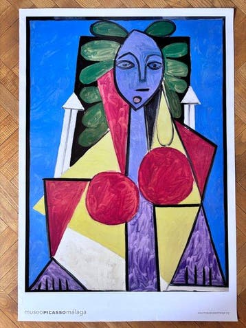 Pablo Picasso (after) - Mujer en un sillón (Françoise Gilot)