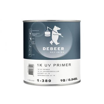 1K UV Primer 1-380 (Fillers, Primers, De Beer Autolakken), Verzenden, Nieuw
