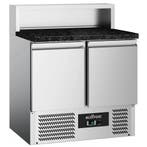 Pizzawerkbank | 240L | 2 Deuren (1/1 GN) | Boven 5x 1/6 GN, Verzenden, Nieuw in verpakking