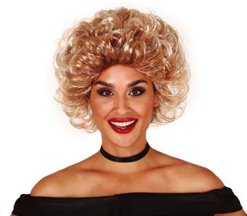 50S Pruik Blond, Verzenden, Nieuw