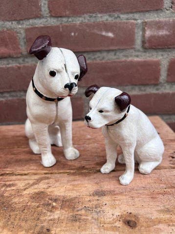 Decoratief ornament (2) - Europa - 2X Nipper Dog