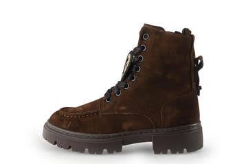 Nubikk Veterboots Meisjes in maat 30 Bruin, Verzenden, Jongen of Meisje, Nubikk, Schoenen