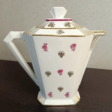 Service à café (9) - Porcelaine tendre, Antiek en Kunst