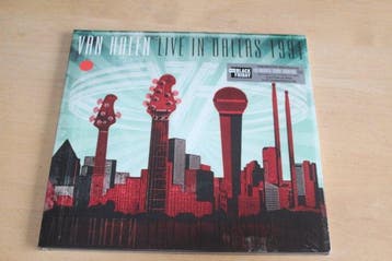 Van Halen - Live In Dallas 1991 2LP Red Vinyl + Backstage, Nieuw in verpakking