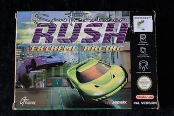 San Francisco RUSH Extreme Racing Nintendo 64 Boxed PAL, Games en Spelcomputers, Games | Nintendo 64, Verzenden, Nieuw