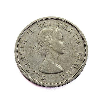 Canada. Elizabeth II. Dollar 1958 - British Columbia (Sans