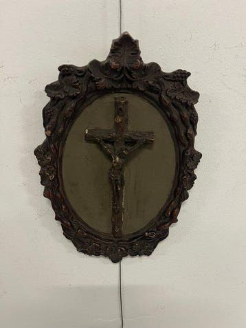 Crucifix - Hout - 1800-1850 - kruisbeeld