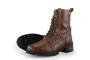Mustang Snowboots in maat 38 Bruin, Kleding | Dames, Schoenen, Bruin, Verzenden, Snowboots, Zo goed als nieuw