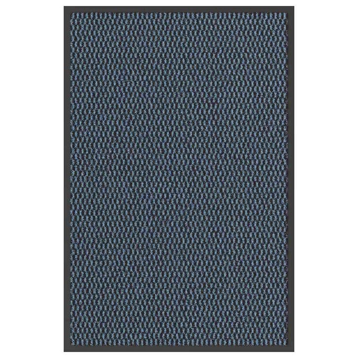 vidaXL Deurmat 60x90 cm blauw, Tuin en Terras, Deurmatten, Nieuw, Verzenden
