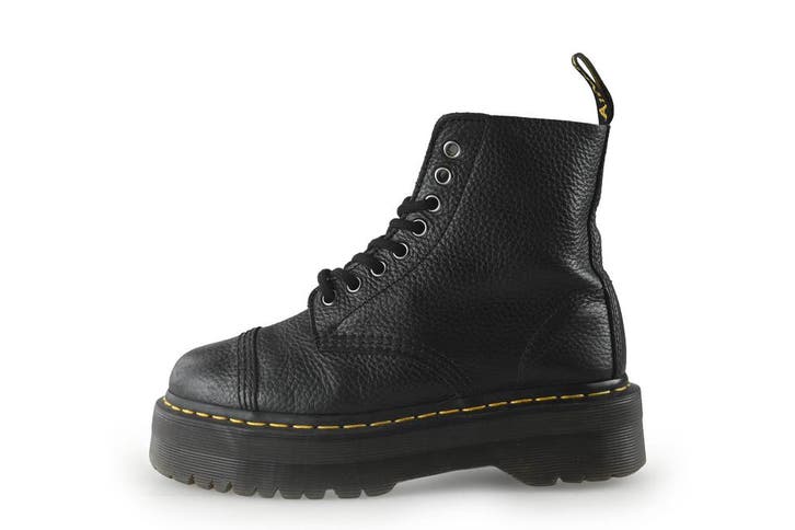 Dr. Martens Veterboots in maat 38 Zwart, Kleding | Dames, Schoenen, Zwart, Zo goed als nieuw, Overige typen, Verzenden