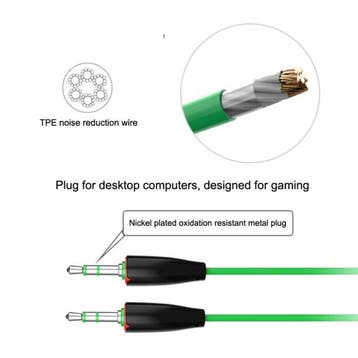 Gaming Koptelefoon - Noise Cancelling HiFi Over-ear Headset, Verzenden, Nieuw