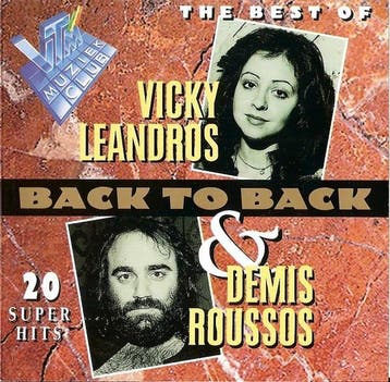 Vicky Leandros &amp; Demis Roussos - Back To Back - The Best, Verzenden, Gebruikt