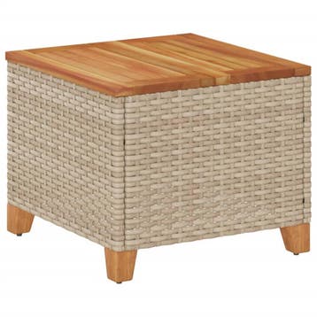 Tuintafel 45x45 acacia -40% Retour deal. Snel wezen!, Tuin en Terras, Verzenden, Zo goed als nieuw, Vierkant, Wicker