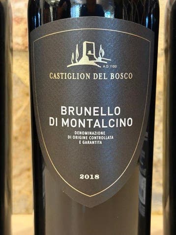 2018 Castiglion del Bosco - Brunello di Montalcino - 3, Nieuw