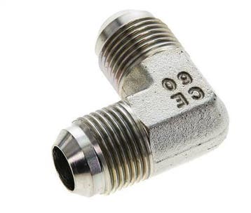 Raccord Anglé JIC 90Degrés UNF 7/8-14 Mâle Acier 350bar, Verzenden