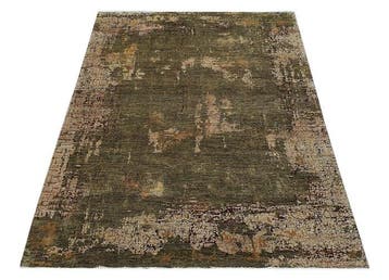 Tapis de designer avec beaucoup de soie - Tapis - 307 cm -, Maison & Meubles, Ameublement | Tapis & Moquettes