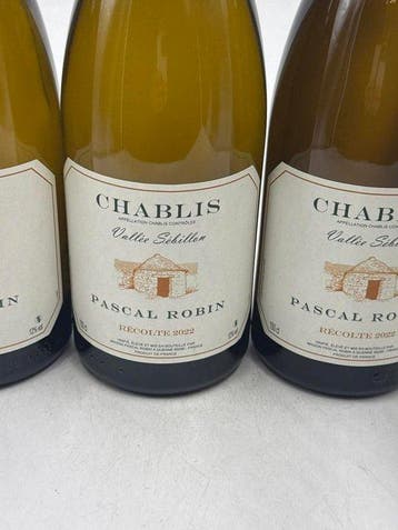 2022 Pascal Robin Vallée Sébillon - Chablis - 3 Magnums, Nieuw