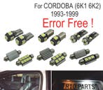 Kit 11 Ampoules Led Pour Seat Cordoba 6K 1 6K2 93-99, Verzenden, Nieuw