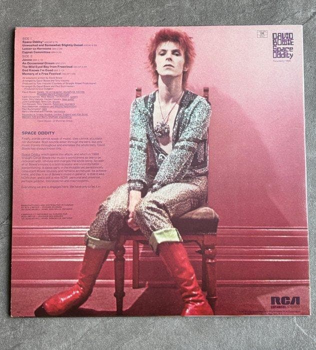 David Bowie - Re-released misprinted Space Oddity - LP -, CD & DVD, Vinyles Singles