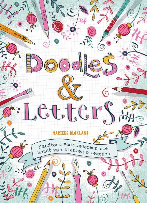 Doodles & letters 9789043918329 Marieke Blokland, Livres, Loisirs & Temps libre, Envoi