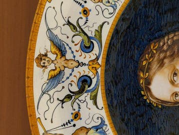 Ginori - Plat - Porcelaine - La Fornarina de Raphaël, Antiek en Kunst