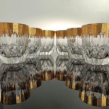 Secoloventsimo - Drinkset - 24 kt goud - handgeschilderd