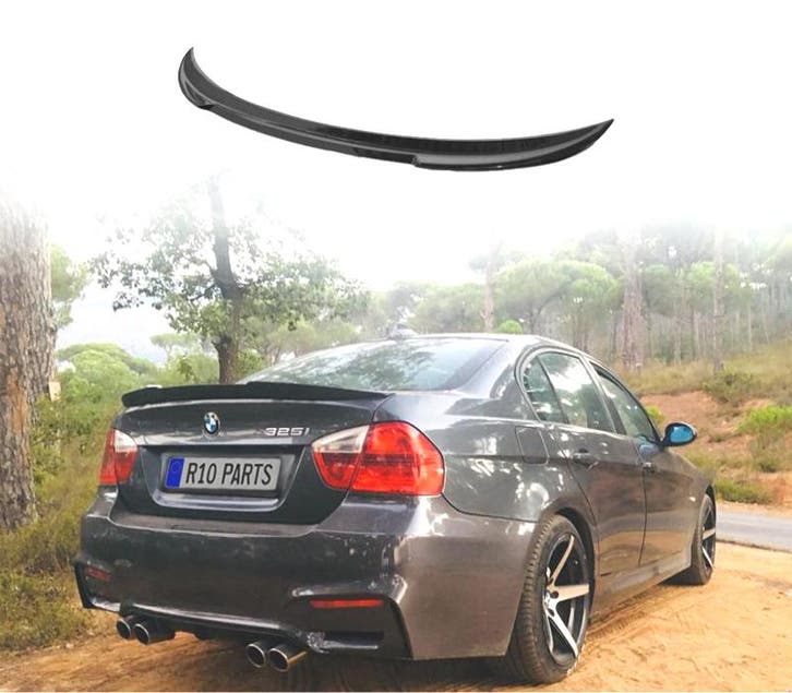 AILERON BECQUET LAME COFFRE BMW E90 05-11 LOOK M4 PSM NOIR B, Autos : Pièces & Accessoires, Carrosserie & Tôlerie, Envoi