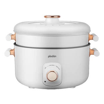 2dekans | Plodon Elektrische Hotpot 5L met Stoominzet –, Ophalen of Verzenden