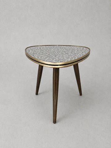 Bijzettafel - Hout, Laminaat, Metaal