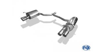 FOX Mercedes C-Klasse 4-Cylinder Coupe C204 einddemper recht, Verzenden