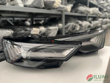 AUDI A6 C8 MATRIX KOPLAMP R L 4K0941035 4K0941036, Auto-onderdelen, Verzenden, Gebruikt, Audi