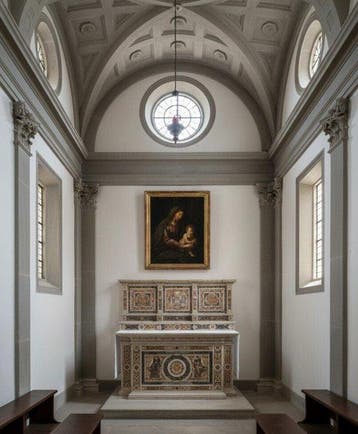 Italian School (XVIII) - The Madonna of the Chalice