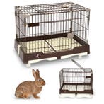 MaxxPet hondenbench konijnenhok 74x49x56cm (Hondenbenches), Ophalen of Verzenden