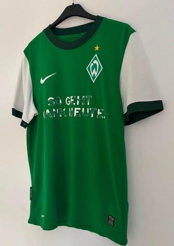 Werder Bremen - Home Jersey 2009/2010 - Size S - Nike -