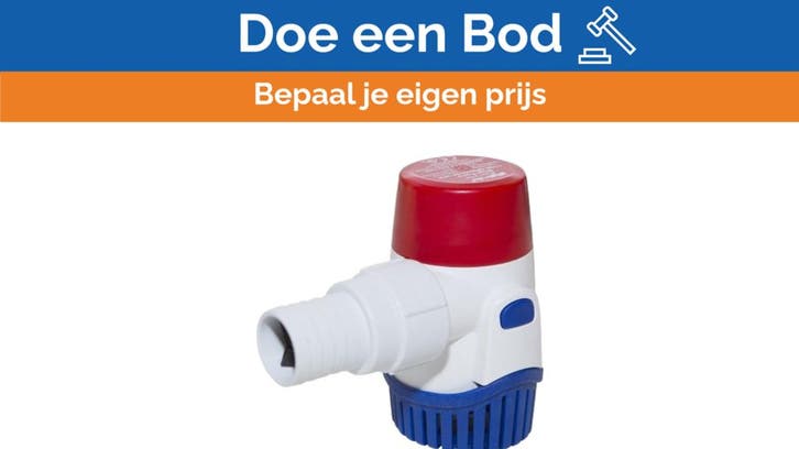 Bieden: Rule 1100 GPH Bilgepump 24V - Dompelpomp, Watersport en Boten, Bootonderdelen, Ophalen of Verzenden