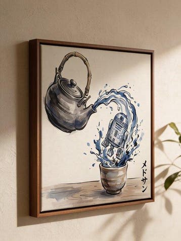MEDSAN - Sumi-e R2-D2 (R2-D2) - UNIQUE WORK