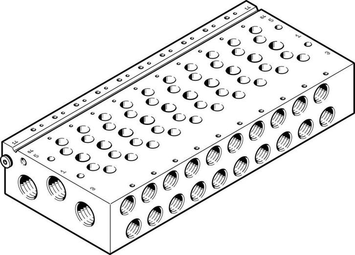 Festo Rail De Collecteur - 574471, Bricolage & Construction, Outillage | Autres Machines, Envoi