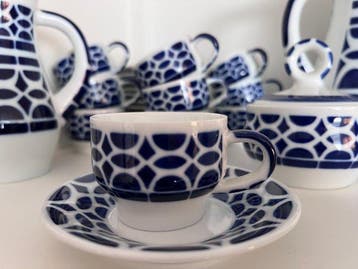 sargadelos - sargade - Koffieservies (16) - Porselein