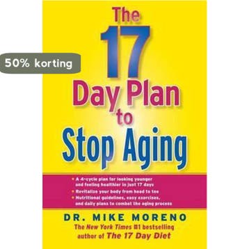 The 17 Day Plan to Stop Aging 9781451666250 Mike Moreno, Verzenden, Mike Moreno